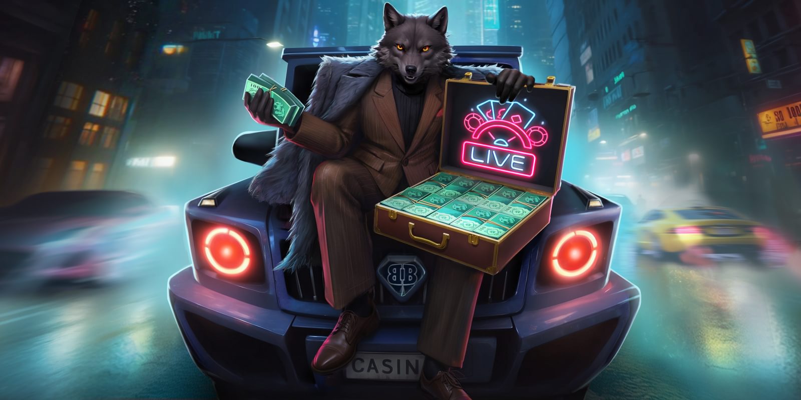 Tavolo da gioco del casinò live con bonus