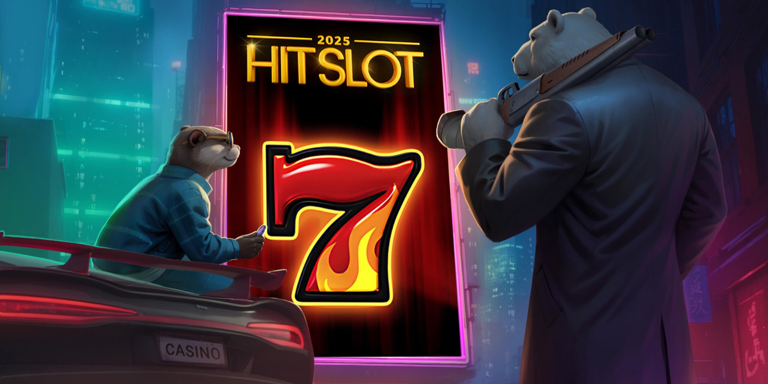 Slot machine con simboli di bonus su WinRolla
